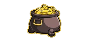 Four-Leaf Clover & Pot of Gold